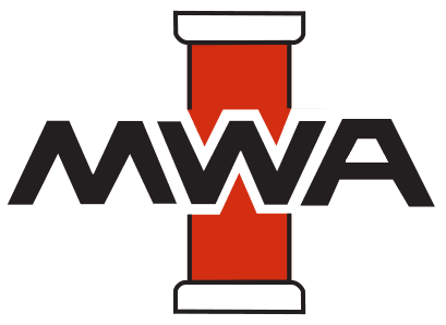 MWA logo, welding consumables