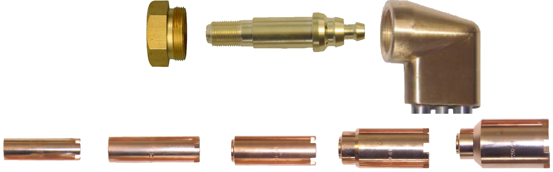 Super heating nozzles in sizes 1H, 2H, 3H, 4H and 5H