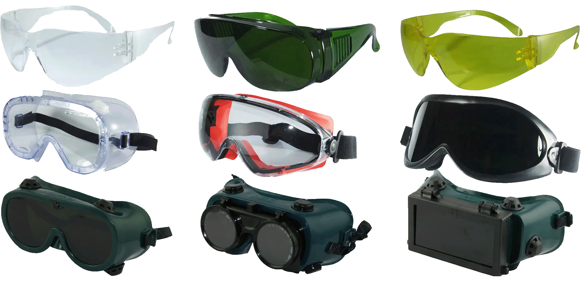 safety glasses, Anti flash glasses, quality safety goggles, quality cutting goggles and flip up cutting goggles
